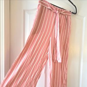 Papaya Pink Pant Stripe NWOT